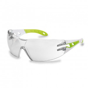 Защитные очки UVEX Феос s, белый/зеленый