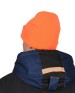 Шапка трикотажная флуоресцентная оранжевая СИРИУС Юка, с утеплителем Тинсулейт