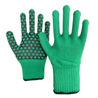 Перчатки Green GLV", х/б с гелевым ПВХ, повышенной прочности