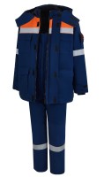 Костюм термостойкий зимний мужской "ЭНЕРГИЯ" тип Г (куртка, брюки) ЗЭТВ 91,4 кал/см2